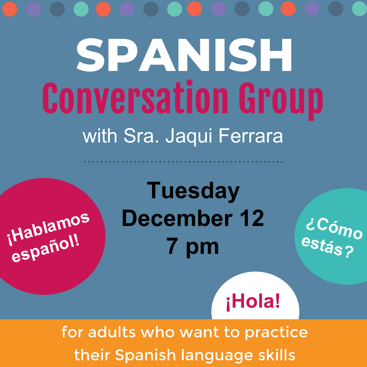 Spanish Conversation Meetup