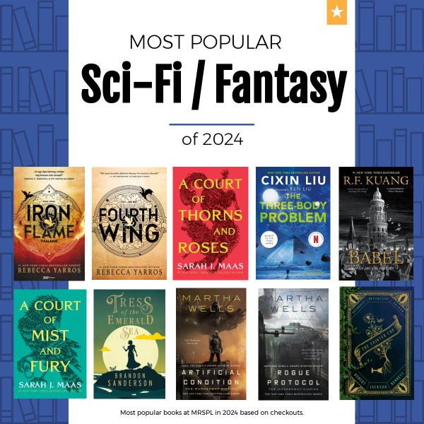 Most Popular Science Fiction and Fantasy of 2024 