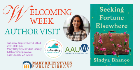 Welcoming Week Author Visit with Sindya Bhanoo