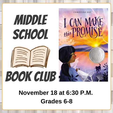 middle school book club nov 18 i can make this promise