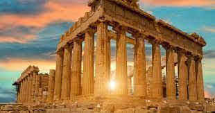 Parthenon in Greece