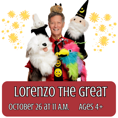 lorenzo the great october 26 11 am ages 4+