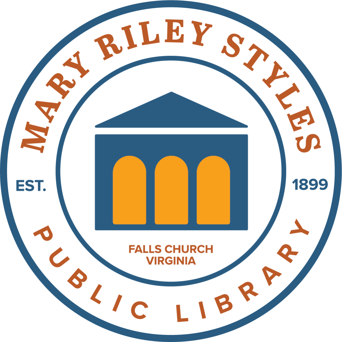 Mary Riley Styles Pubic Library logo