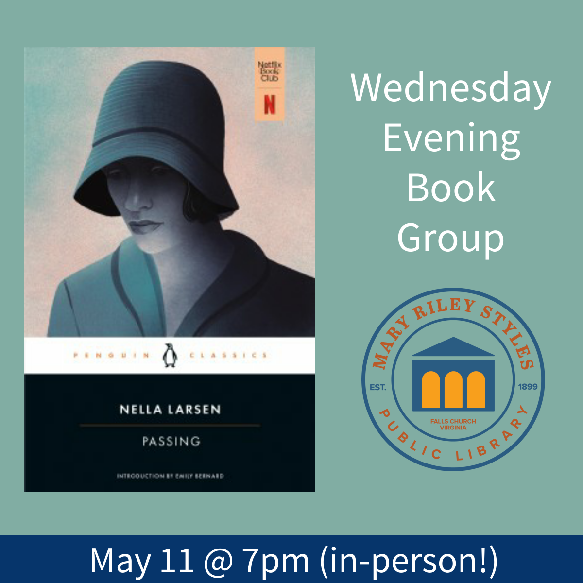 Wednesday Evening Book Group graphic