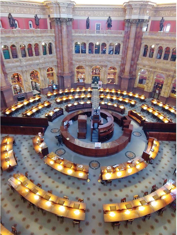 Library of Congress reading room